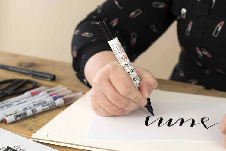 Leer hoe je zelf handlettering maakt met deze creatieve online cursus
