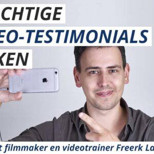 Leer Testimonial Video's Maken in deze online cursus