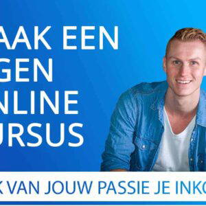 In deze gratis cursus ga je zelf een eigen online cursus maken