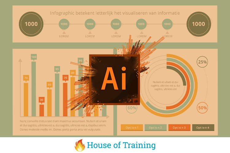 Leer infographics maken met Adobe Illustrator