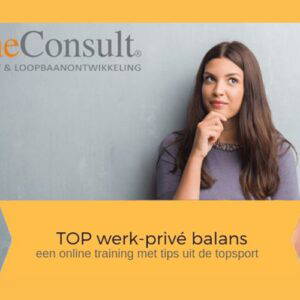 Cursusafbeelding Online cursus Werk privebalans voor vrouwen Tips uit de topsport