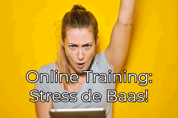 Leer stress de baas te worden in deze online training