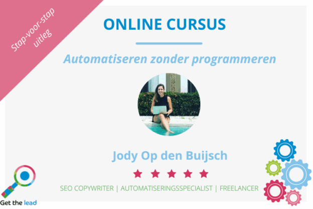 Cursus afbeelding automatiseren zonder programmeren