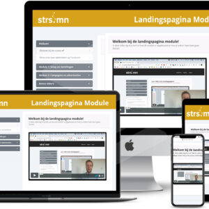 In de cursus Landingspagina maken leer je hoe je meer uit je landingspagina haalt