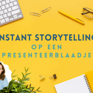Zet in een handomdraai je eerste storytelling posts op social media met deze online cursus