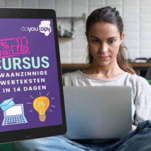 In deze cursus krijg je concrete tips om je webteksten te verbeteren