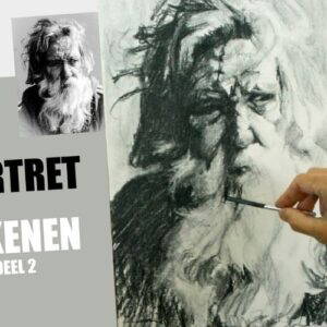 In deze online cursus leer je hoe je hoe je met gemak sprekende portretten kunt tekenen