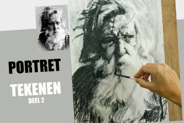 In deze online cursus leer je hoe je hoe je met gemak sprekende portretten kunt tekenen