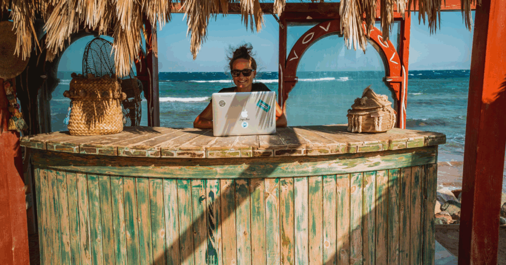 hoe word je digital nomad