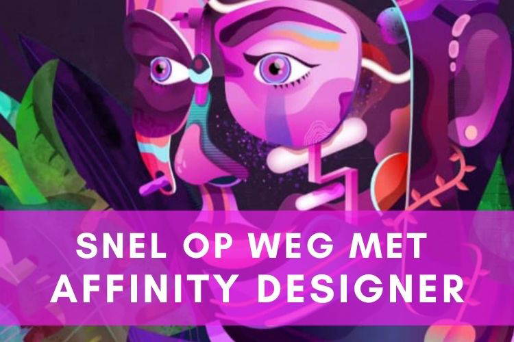 In deze online cursus leer je alle belangrijke vector-tekentechnieken zodat je snel aan de slag kunt met affinity designer.