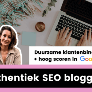 In deze cursus leer je hoe je efficiënt authentieke, SEO-proof blogposts schrijft, waarmee je verbindt, inspireert en converteert.