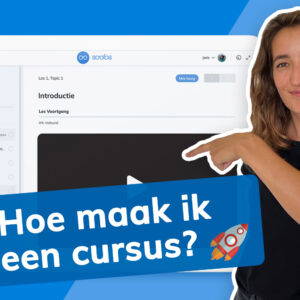 Een eigen online cursus maken leer je hier
