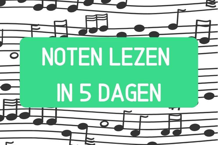 online cursus noten lezen in 5 dagen