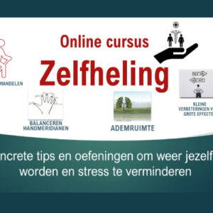 In deze online cursus leer je stress verminderen zodat je weer in je kracht kunt komen te staan. Leer over meridianen, mindful wandelen, ademhaling en nog veel meer.
