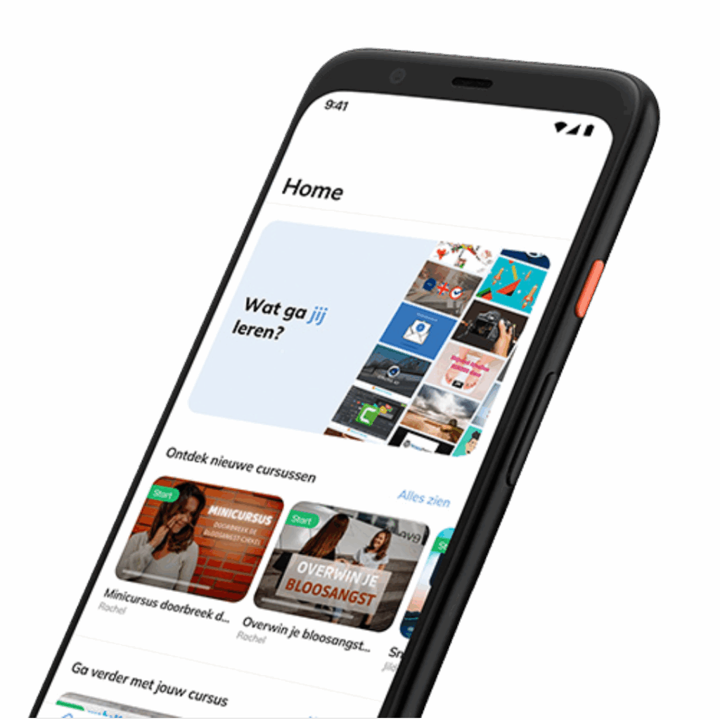 Volg al jouw favoriete online cursussen nu met de Soofos app