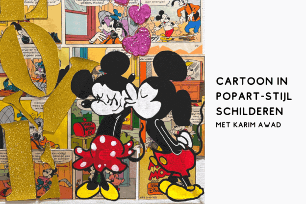 Cursusafbeelding cursus Cartoon schilderen in popart stijl met Karim Awad op Soofos