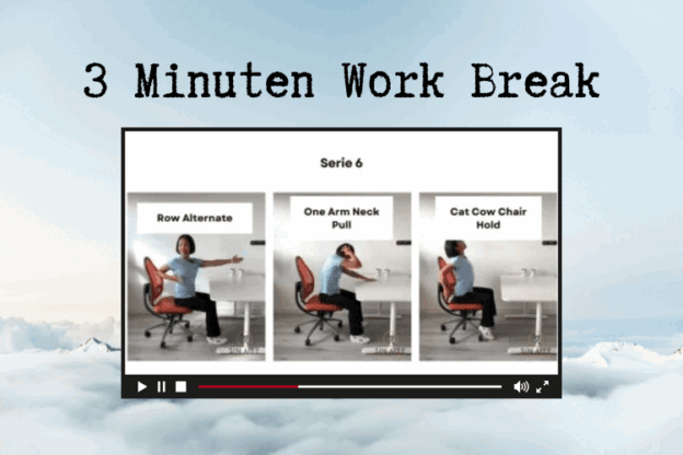 Online cursus 3 minuten work break op Soofos door instructeur Sin Mee