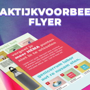 Maak je eigen flyer met Photoshop en InDesign (praktijkvoorbeeld)