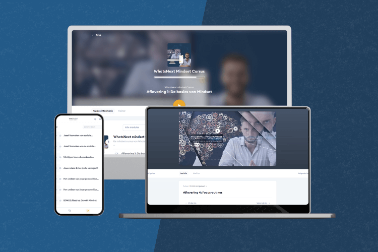 Cursusafbeelding WhatsNext Mindset cursus- Verbeter je focus