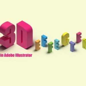 3D effecten met Adobe Illustrator