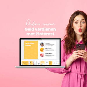 Online cursus Geld verdienen met Pinterest op Soofos, gemaakt door Sandra Boon