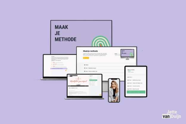 Cursusafbeelding online cursus Maak je eigen Methode van Jette van Duijn op Soofos