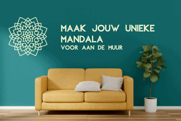 Cursusafbeelding online cursus Maak jouw unieke mandala voor aan de muur op Soofos