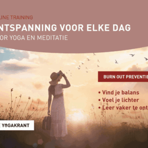 Cursusafbeelding online cursus Ontspanning voor elke dag met yoga en meditatie