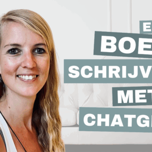 Een boek schrijven met ChatGPT: Sneller, beter én makkelijker!