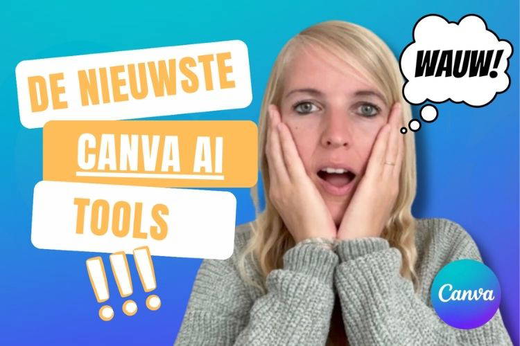 Cursusafbeelding van de online cursus Canva AI tools op Soofos