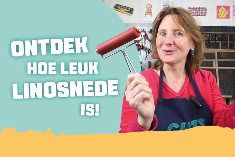 Afbeelding bij de cursus Linosnede voor beginners