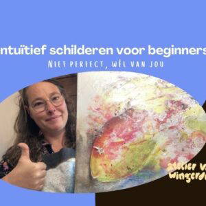 Afbeelding voor online cursus Intuïtief Schilderen door Nathalie van Wingerden op Soofos