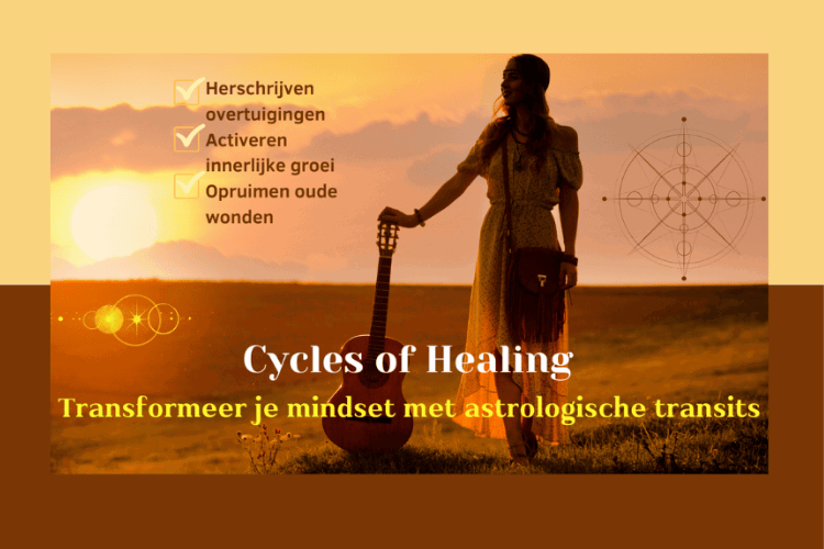 Afbeelding bij online cursus Astrologische Transits - Cycles of Healing door Evelyn Prinsen op Soofos