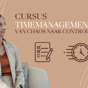Afbeelding voor online cursus Timemanagement op Soofos