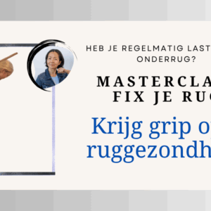 Fix je Rug – krijg grip op je ruggezondheid!