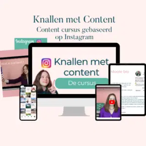 Online Instagram Cursus op Soofos - Knallen met Content