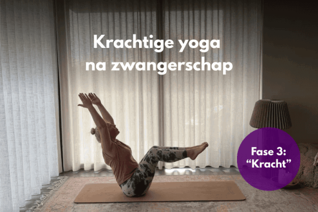 Afbeelding bij online cursus Krachtige Yoga na Zwangerschap op Soofos