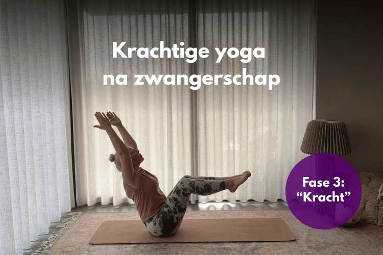 Afbeelding bij online cursus Krachtige Yoga na Zwangerschap op Soofos