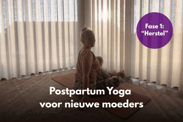 Afbeelding bij online cursus Postpartum yoga voor nieuwe moeders op Soofos