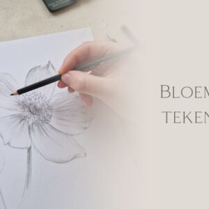 Afbeelding bij online cursus bloemen tekenen voor volwassenen