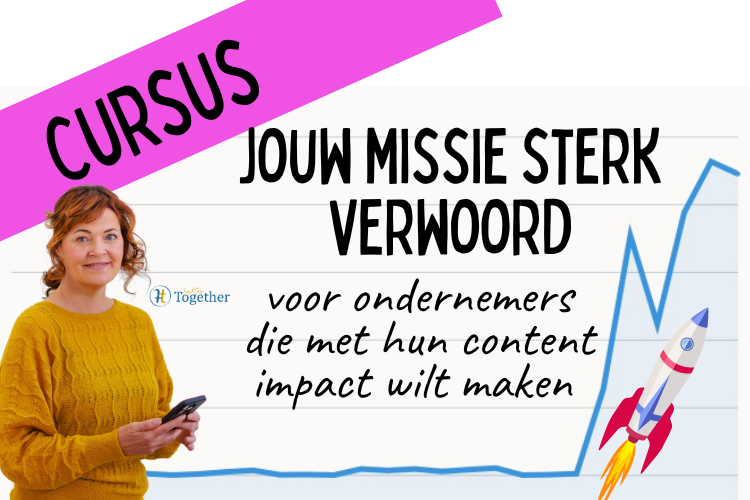 Afbeelding bij online cursus waardevolle content maken op Soofos