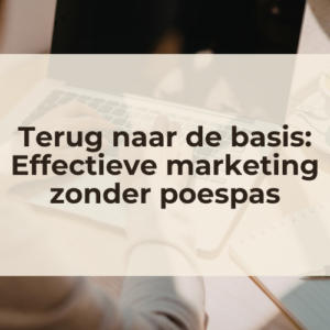 Afbeelding bij online cursus Effectieve marketing door Shauni Schoonbrood op Soofos
