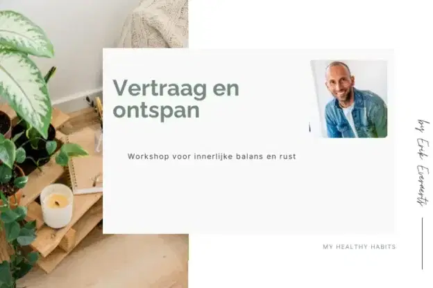 Afbeelding bij workshop vertraag en ontspan