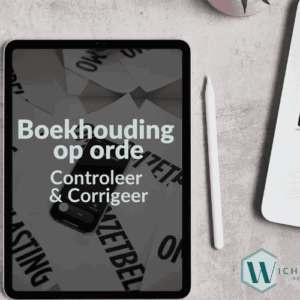 Cursusafbeelding online cursus Boekhouding op orde Controleer en Corrigeer op Soofos