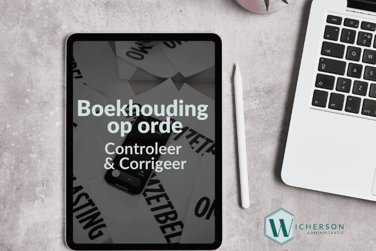 Cursusafbeelding online cursus Boekhouding op orde Controleer en Corrigeer op Soofos