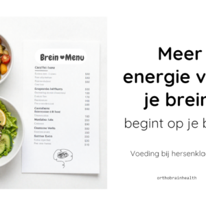 Afbeelding Cursus Herstel Je Brein, Vermoeidheid En Brain Fog Met Voeding