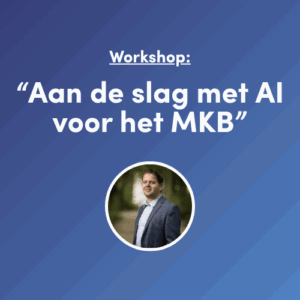 Workshop aan de slag met AI voor het MKB door Richard Knops