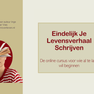 Afbeelding bij online cursus Eindelijk je levensverhaal schrijven op Soofos