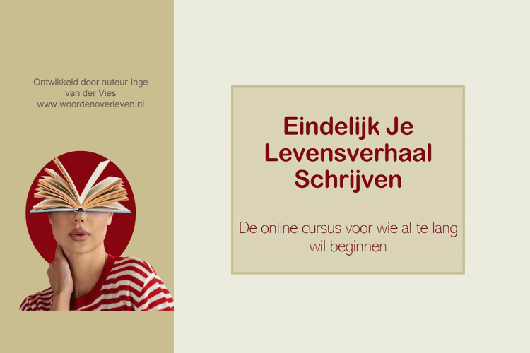 Afbeelding bij online cursus Eindelijk je levensverhaal schrijven op Soofos